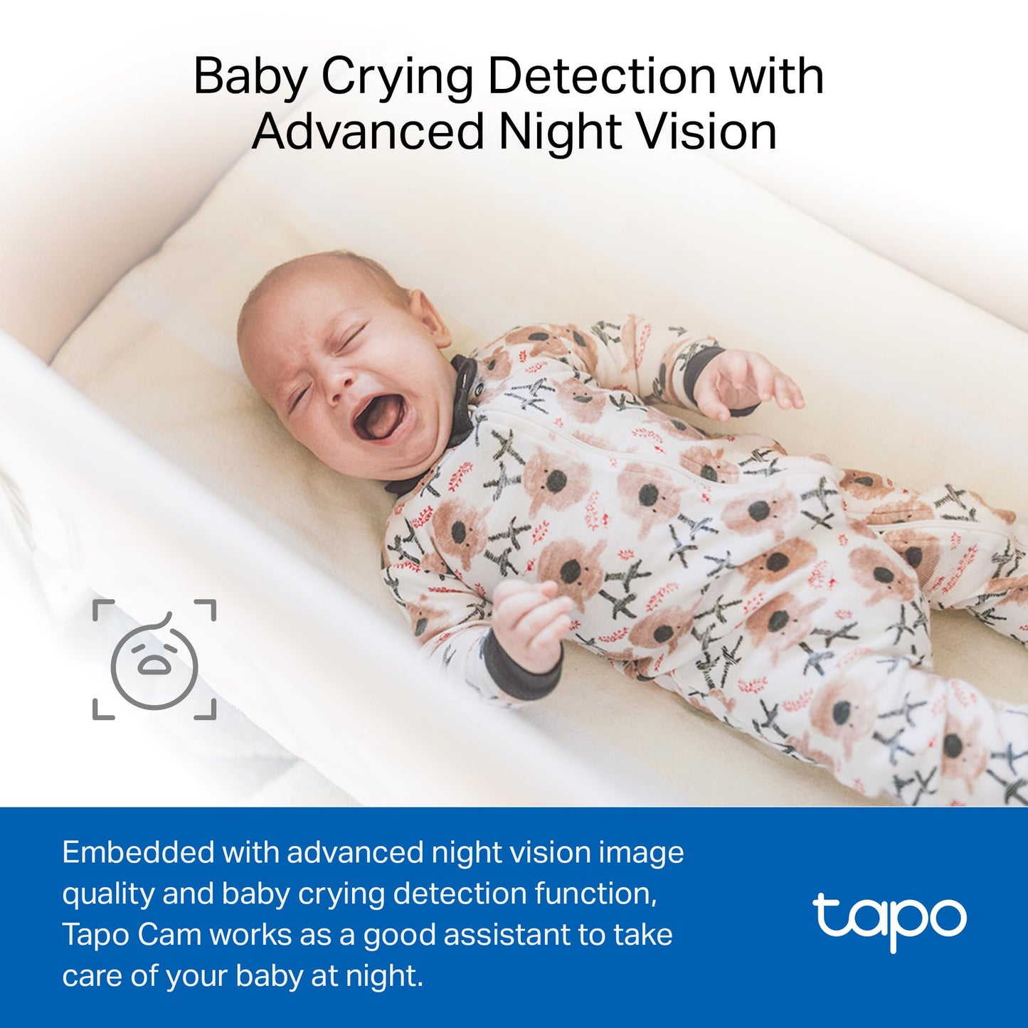 Tapo by TP-Link 1080P Indoor Security Camera for Baby Monitor, Pet Camera w/Motion Detection, 2-Way Audio, Night Vision, Cloud & SD Card Storage, Works w/Alexa & Google Home, Black, C101