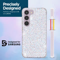 Case-Mate Samsung Galaxy S23 Case [6.1"] [12ft Drop Protection] [Wireless Charging] Twinkle Diamond Phone Case for Samsung Galaxy S23 -Cute Bling Glitter Case w/Anti-Scratch Tech, Shockproof Materials