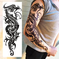 Aresvns Temporary Sleeve Tattoo for Men and Women (L19“xW7”),Waterproof Realistic Fake Tattoos Long lasting,Full Arm Temporary Tattoos,