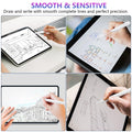 Stylus Pen for iPad 10th 9th Generation, 2X Fast Charging Pencil with Tilt Sensitivity Palm Rejection for iPad 2018-2024, iPad Air 3 4 5, Ipad Mini 5 6, iPad 7 8 9 10, iPad Pro 11"/ 12.9" (White)