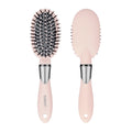 Conair Velvet Touch hairbrush - Travel Hair brush- Detangling hair brush - curly hair brush - hair brushes for women - detangler brush - hair brushes for women