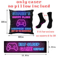 Undergo Gamer Gifts for Teenage Boys, Gaming Room Decoration - Gaming Gifts for Men, Him, Gamers, Son,Husband, Boyfriend, Game Lover, Game Socks Gifts and Game Wall Room Decoration Set, Work(3kuan)