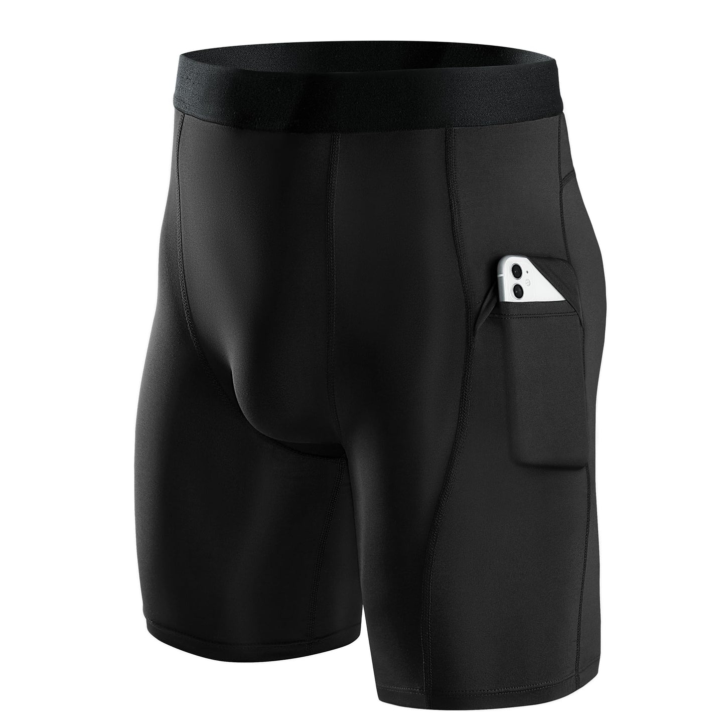 Short de compression Niksa pour hommes, sous-vêtements de compression pour hommes, shorts de sport, shorts de fitness pour course à pied