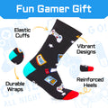 Cadeaux de jeu pour les adolescents joueurs - Chaussettes de jeu amusantes Chaussettes de jeu vidéo Cadeaux de Noël pour les enfants de 4 à 6 ans