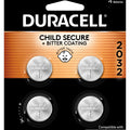 Duracell 2032 Lithium Battery. 4 Count Pack. Child Safety Features. Compatible with Apple AirTag, Key Fob, and other devices. CR2032 Lithium 3V Cell. 2032 Battery, Lithium Coin Battery