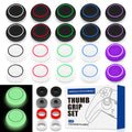 30 Pieces Thumb Grips Caps Joystick Cover Controller Performance for CQC FPS Games,Compatible with PlayStation PS5,PS4,Xbox Series X/S,Xbox One,Switch Pro Anti Slip Silicone 30PCS