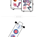 Baseball Team Fans Logo Stickers Major League Baseball All 30 Teams Collection Waterproof Vinyl Sticker Include Twins and Brewers for Hydro Flasks Laptops Water Bottle Skateboard 30 Pack