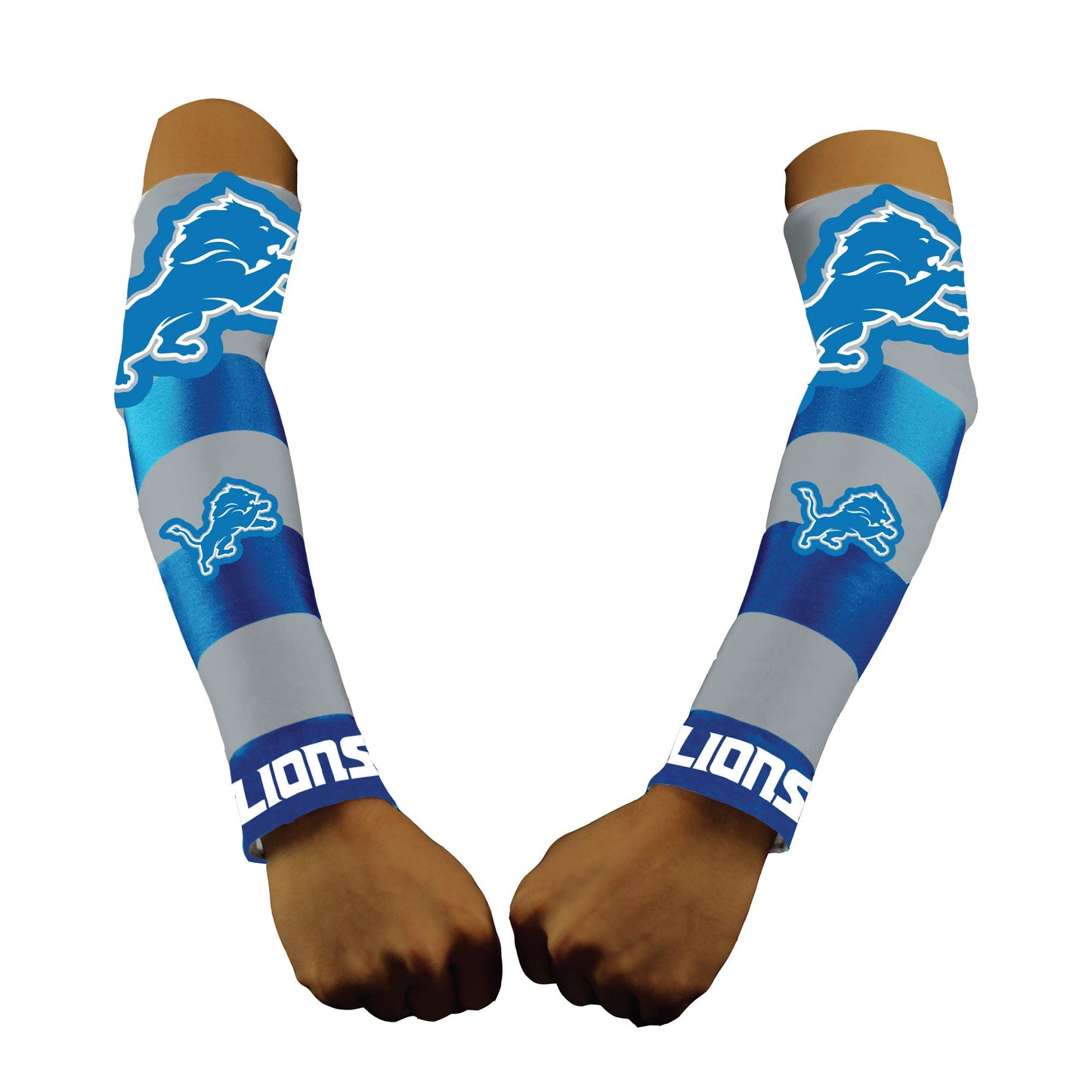 Littlearth Detroit Lions NFL Strong Arms Tattoo Sleeves