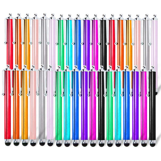 Briout Stylus Pens for Touch Screens, 36 Pack Capacitive Touch Screen Stylus, High Precision Stylus Compatible with All Universal Touch Screen Devices (12 Multicolor)