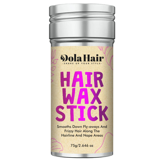 Dolahair Hair Wax Stick - Flyaway Control and Styling Pomade for Kids, Women, and Men - Hair Bun Maker and Accessorie (1 Pack of Wax)