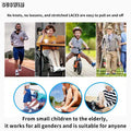 SUSWIM 2 Pair(4pcs) Elastic Shoe Laces-No Tie Shoe Laces for Kids,Adults,Seniors, Athletes-Stretch Tieless for Sneakers