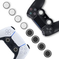 Juego de agarres para el pulgar, tapas de agarre para el pulgar del controlador, tapa de repuesto para joystick, agarre para el pulgar compatible con PS5, PS4, Xbox One, Xbox Series X/S, accesorios para el controlador Nintendo Switch Pro, 8 piezas