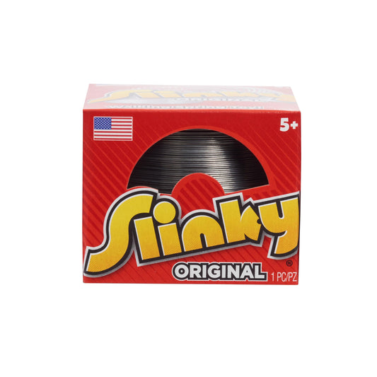 The Original Slinky Walking Spring Toy, 2.75-inch Diameter Metal Slinky, Fidget Toys