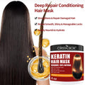 2 Pack Collagen Hair Mask & Keratin Hair Mask,Keratin Hair Treatment,Hydrating Argan Oil Hair Repair Treatment Deep Conditioner Hair Mask for Dry Hair,Collagen with Biotin Hair Treatment Mask