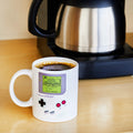 Paladone Gameboy Heat Changing Coffee Mug - Gift for Gamers, Nerds, Nintendo Mario Fans, Men, and Retro 90s Game Enthusiasts - 10 Ounces