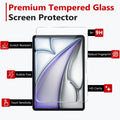 bersem Screen Protector Compatible with iPad Air 13 Inch 2024 (M2), Tempered Glass, Ultra Clear, Anti-Scratch, Case Friendly, EZ Kit, 1 Pack