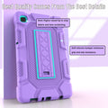 Rantice Samsung Galaxy Tab A7 Lite Case for Kids 8.7 Inch 2021 with Kickstand, Shockproof Rugged (SM-T220/T225), Purple+Green