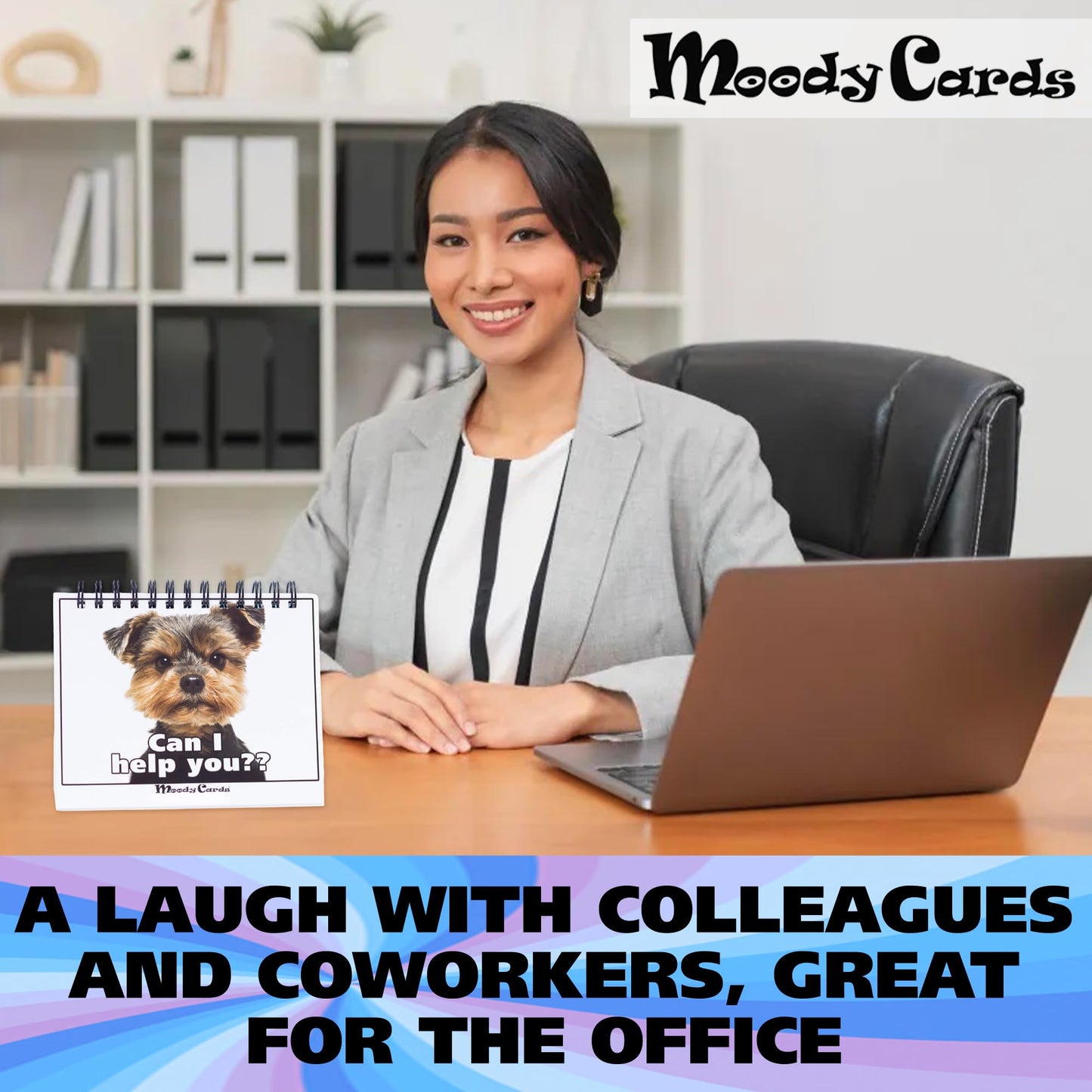 Funny Dog Desk Signs for Office | Ideal Gifts for Dog Lovers | Funny Office Accessories, Desk Gifts & Decor | Perfect for Secretary, Coworker & Home