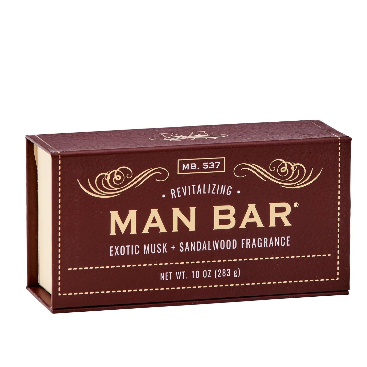 San Francisco Soap Company Revitalizing Man Bar, Exotic Musk & Sandalwood, 10 Ounce