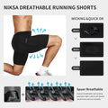 Short de compression Niksa pour hommes, sous-vêtements de compression pour hommes, shorts de sport, shorts de fitness pour course à pied