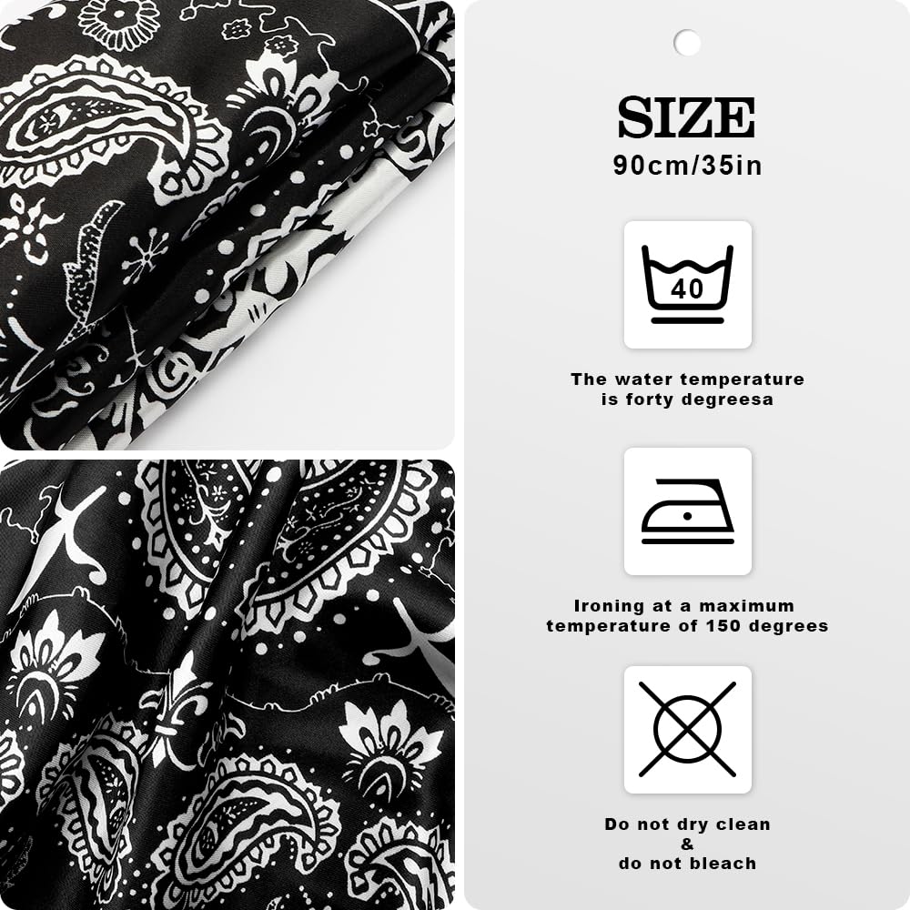 NZKNP Silk Scarf,Bandanas for Women,Scarf for Women,Head Scarf,Silk Hair Wrap for Sleeping,Head Scarf for Women's Hair,Hair Scarf,Head Wraps for Black Women,Hair Wrap,Silk Head Scarf,Hair Bandana