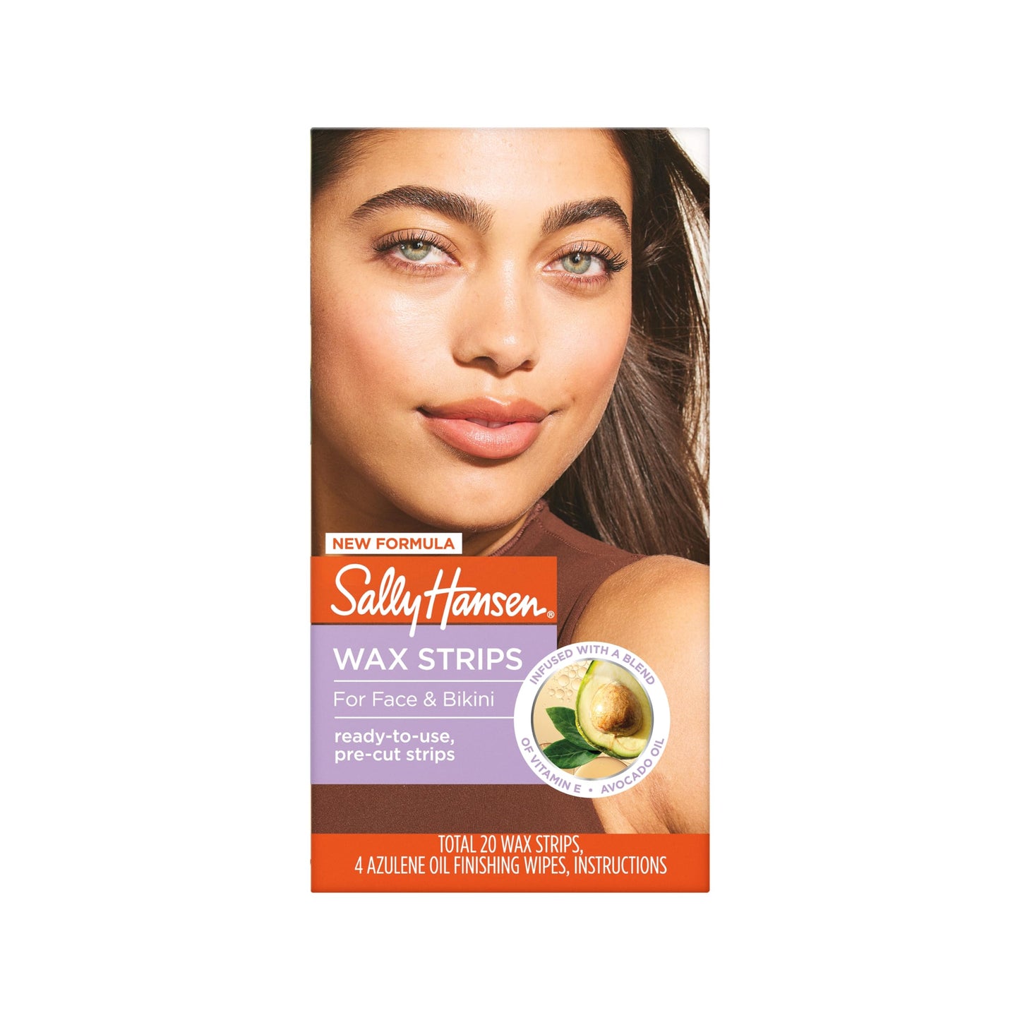 Bandes de cire Sally Hansen pour le visage et le bikini