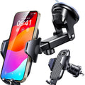 VANMASS [Longest Lasting] True Military-Grade Car Phone Holder Strongest Suction & Clip Cell Mount Dashboard Windshield Vent Automobile Cradle Truck Accessories for iPhone 16 15 Pro Max 14 13 Android