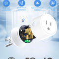 EIGHTREE Smart Plug, Smart Plugs That Work with Alexa & Google Home, Compatible with SmartThings, Smart Outlet with WiFi Remote Control and Timer Function, 2.4GHz Wi-Fi Only, 2Packs