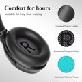 Almohadillas de repuesto para auriculares Bose QuietComfort 35 y 35 ii Almohadillas de repuesto de cuero suave para auriculares Bose QC 35/35 ii / 25/15/ 2 / Ae2 / Ae2i / Ae2W / Sound Link/Sound True (negro)