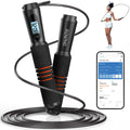 Jump Rope, RENPHO Smart Jump Rope with Counter, Fitness Skipping Rope with APP Data Analysis, Workout Jump Ropes for Home Gym, Crossfit, Jumping Rope for Exercise for Men, Women, Girls, Kids