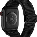 Bandas elásticas Lerobo compatibles con Apple Watch de 44 mm, 45 mm, 42 mm, 49 mm, 41 mm, 40 mm y 38 mm para mujeres y hombres, correas deportivas elásticas de nailon suave y ajustables para iWatch SE Series 8, 7, 6, 5, 4, 3, 2 y 1