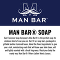 San Francisco Soap Company Revitalizing Man Bar, Exotic Musk & Sandalwood, 10 Ounce