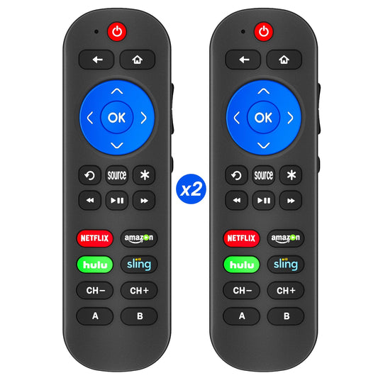 Programmable Remote for Roku Express 4K+, Express 4K Remote Replaces for Roku Express Remote with Volume Control for Roku Express Remote Replacement with Extra 9 Learning Keys (Not for Roku Stick)