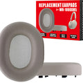 XM5 Earpads, XM5 Replacement Pads for Sony WH-1000XM5 Replacement Earpads Ear Pads Accessories for Sony Headphones WH1000XM5 Replacement Ear Pads Cushions Earmuffs White Silver