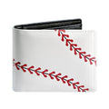 WRIGAEL Credit Card Holder Wallet Rfid Blocking Kids Boys Bifold Teen Cool Cute for Cash with ID Window Cardholder Teenage Teenager, Baseball