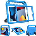 BMOUO Kids Case for New iPad 10.2 2021/2020/2019 - iPad 9th/8th/7th Generation Case for Kids, with Built-in Screen Protector, Shockproof Handle Stand Kids Case for iPad 10.2" (9th/8th/7th Gen) - Blue