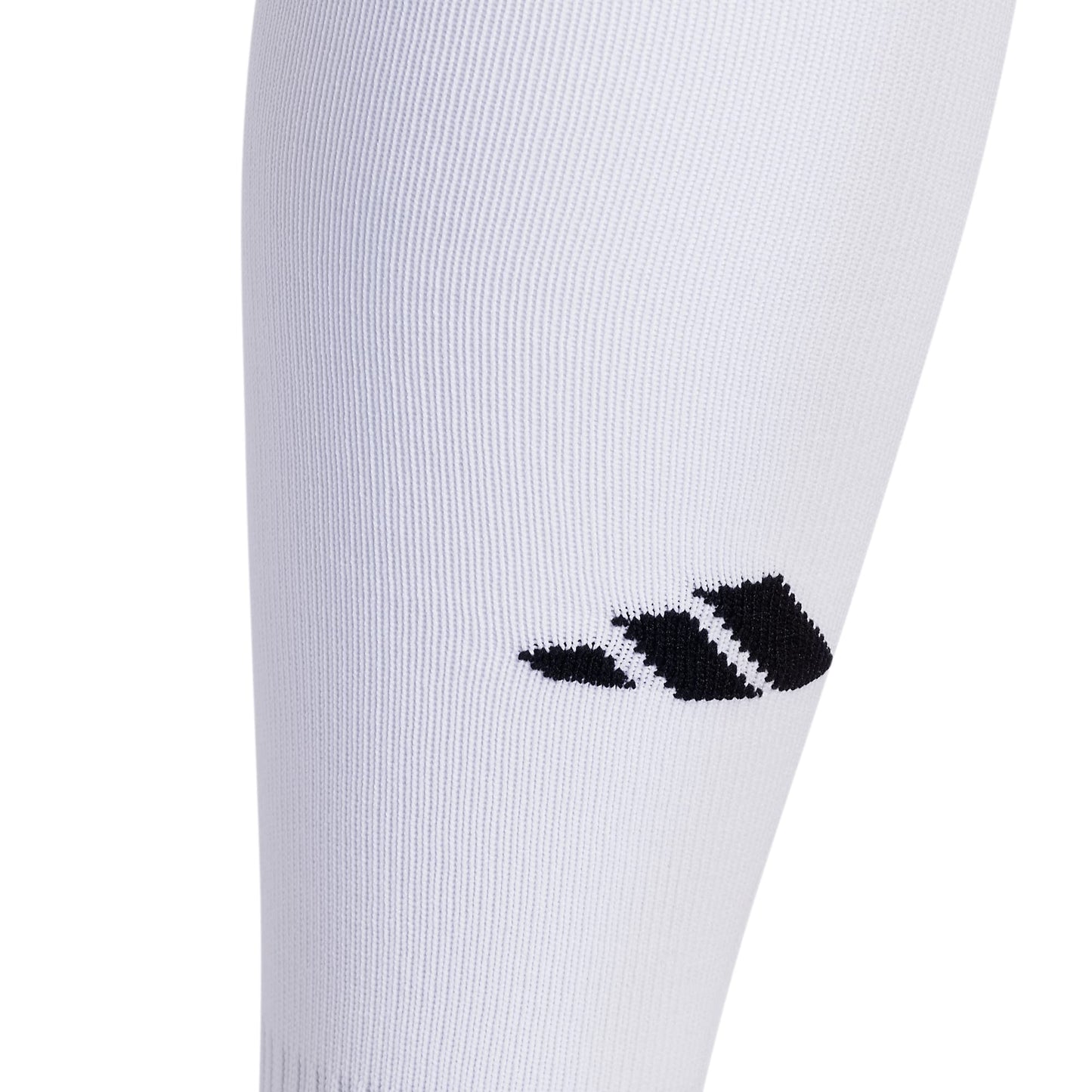 Chaussettes de football unisexes adidas Metro 6 (1 paire), blanc/gris clair/noir, taille M