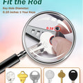 Key Holder Keychain Gifts for Men - Christmas Stocking Stuffers Cool Gadgets Mini Car Keys Organizer Chains Smart Edc Key Rings Clip, Birthday Gifts Ideas for Men Women Dad Son Unique Pocket Tools