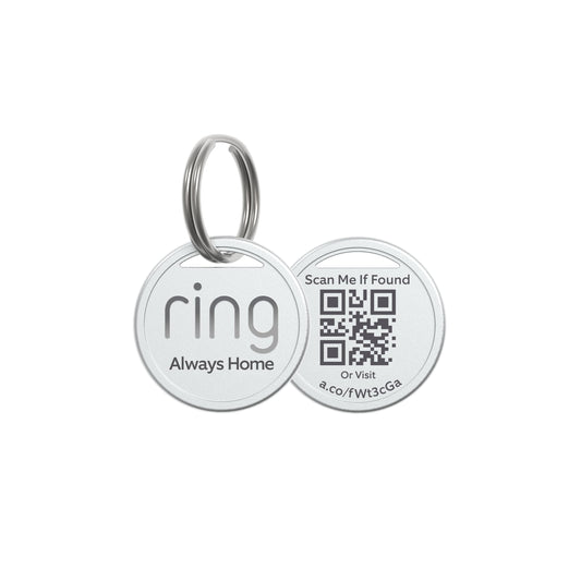 Ring Pet Tag | Easy-to-use tag with QR code | Real-time scan alerts | Shareable Pet Profile | No subscription or fees