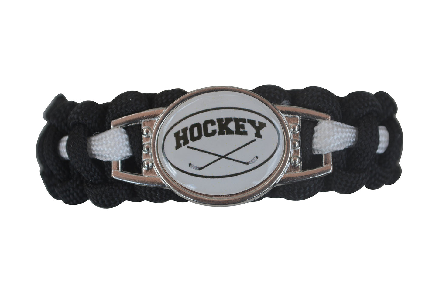 Infinity Collection Hockey Paracord Bracelet, Hockey Jewelry, Hockey Gift- Unisex Hockey Bracelet, Gift for Hockey Players