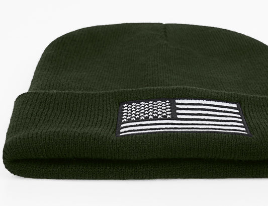 Bonnet d'hiver brodé drapeau américain pour hommes et femmes, équipement tactique militaire multi-saisons, chapeau chaud d'hiver de l'armée de police