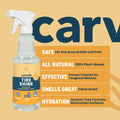 Carvida Tire Shine, Plant-based and Hydrating Cleaner for Tires, Wheels, and Automotive Surfaces, 16oz