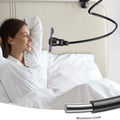 Lamicall Gooseneck Phone Holder for Bed - [Upgraded Stable Clip] for Desk, Headboard, Bed, Bedside, Table, Flexible Gooseneck Long Arm Stand, Overhead Cell Phone Clamp Mount, for All 4-7” Devices