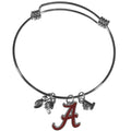 NCAA Siskiyou Sports Womens Alabama Crimson Tide Charm Bangle Bracelet One Size Team Color