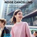 Soundcore A30i by Anker,Lipstick-Shaped Stylish Design, Tiny, Lightweight Comfort, Smart Noise Cancelling, Clear Sound,24H Playtime,IP54,Wireless Earbuds,Bluetooth 5.4(Renewed)