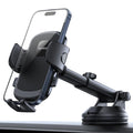 Lamicall Car Phone Holder - [Strongest Military-Grade Suction Cup] 360° Rotation Phone Holders for Your Car Quick Release Adjustable Car Phone Mount Dashboard for iPhone 16 Galaxy Smartphone Truck