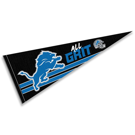 Bandera de banderín WinCraft Detroit Lions All Grit