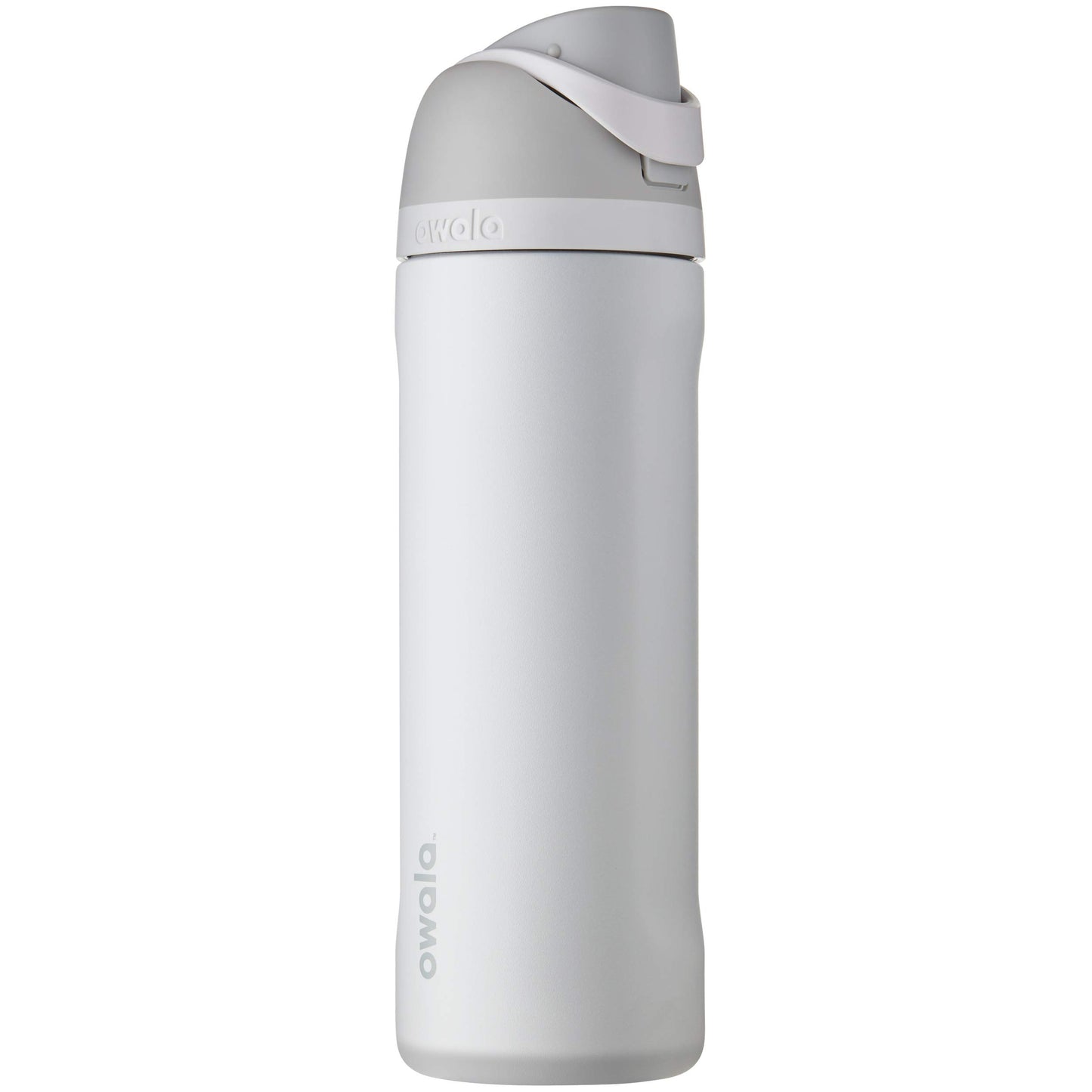 Bouteille d'eau isotherme en acier inoxydable Owala FreeSip avec paille pour le sport, les voyages et l'école Bouteille d'eau de sport sans BPA, 24 oz, Shy Marshmallow