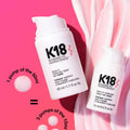 K18 Mini Leave-In Molecular Hair Mask, Repairs Dry or Damaged Hair, Reverse Hair Damage from Bleach, Color, Chemical Services & Heat