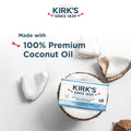 Kirk's Castile Bar Soap for Men, Women & Children - Made With Premium Coconut Oil, Sensitive Skin Formula, Vegan, Non GMO, Original Fresh Scent, 4 oz. Bars, 6 Pack